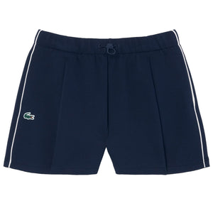 Lacoste Women's Heritage Stretch Pique Short - Navy
