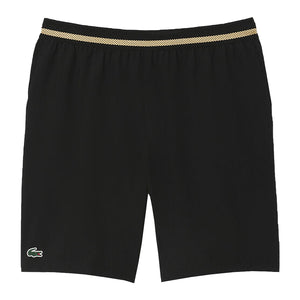 Lacoste Men's Djokovic X Tennis Short - Black/Yellow