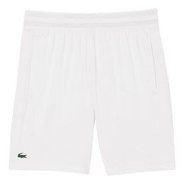 Lacoste Men's Ultra Dry Stretch Tennis Short - White