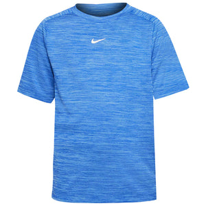 Nike Junior Multi Short Sleeve Tee - Blue Heather