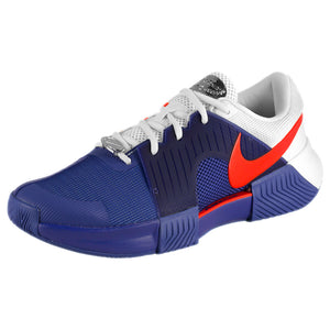 Nike Men's Air Zoom GP Challenge 1 - Premium - Deep Night/Light Crimson