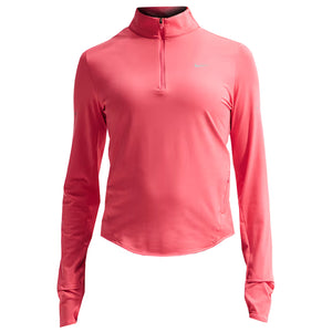 Nike Women's Swift 1/2 Zip Long Sleeve Top - Sea Coral