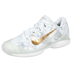 Nike Men's Air Zoom Vapor 12 Magnolia - White/Metallic Gold