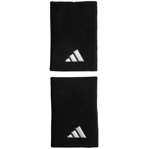 adidas Large Tennis Wristband - Black/White