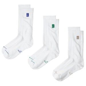 Nike Everyday Elevated Crew 3 Pack Socks - White/Multi