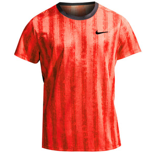Nike Men's Victory Print Tee - Bright Crimson