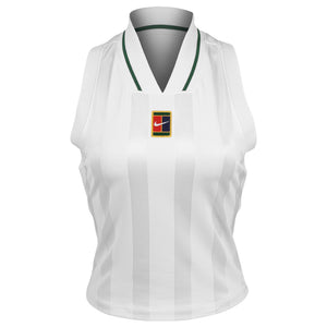 Nike Women's Slam London Tank - White