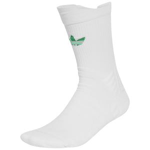 adidas Tennis Originals Crew 1 Pack Socks - White/Green