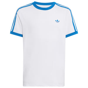 adidas Boys Classics Tee - White/Blue