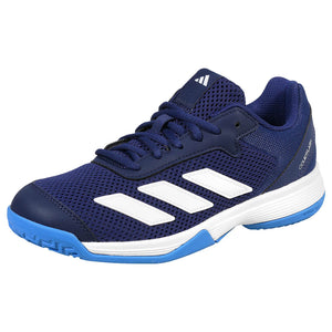 adidas Junior Courtflash K - Dark Blue/Cloud White