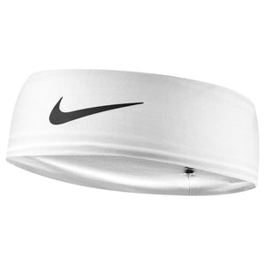 Nike Classic DriFit Fury Headband - White/Black
