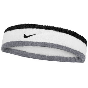 Nike Swoosh Classic Headband - White/Black