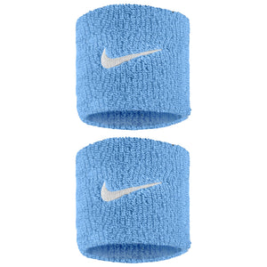 Nike Swoosh Wristband 2 Pack - University Blue/White