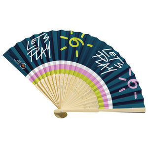 NBO Toronto Bamboo Folding Fan