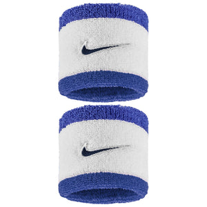 Nike Swoosh Classic Wristband 2 Pack - Ghost/Comet Blue