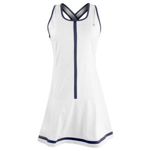 Penguin Women's Essentials Sleeveless Tennis Dress - Bright White