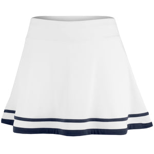 Penguin Women's Ribbed Flounce Skort - Bright White