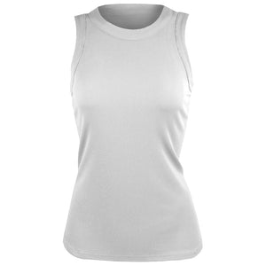 Penguin Women's Essentials Rib Tank - Bright White
