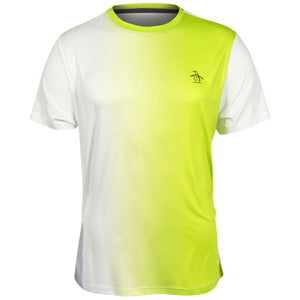 Penguin Men's Vertical Ombre Crew Tee - Sulphur Spring
