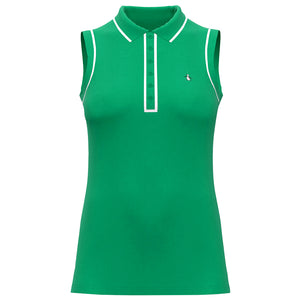 Penguin Women's Veronica Sleeveless Polo - Emerald