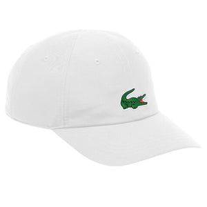 Lacoste Djokovic Sport X Microfiber Hat - White