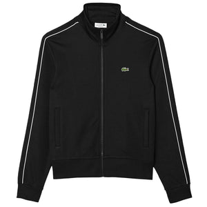 Lacoste Men's Paris Pique Zip Up Jacket - Black