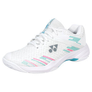 Yonex Women's Cascade Accel Wide - White/Sky Blue