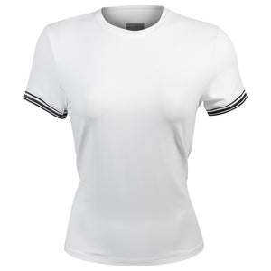 Lija Women's Must Haves Division Tee - White/Black