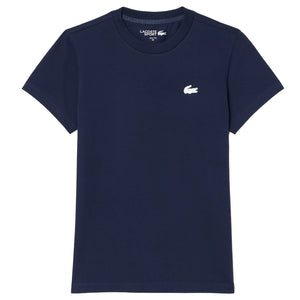 Lacoste Women's Ultra Dry Tech T-Shirt - Navy