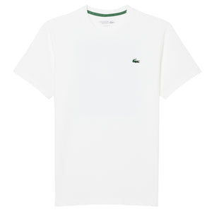 Lacoste Men's Ultra Dry Printed Tee - White