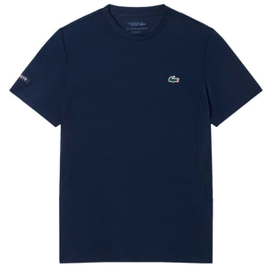 Lacoste Men's Djokovic X Tennis Crew - Navy Blue