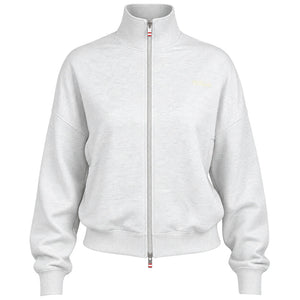 Wilson Women's Full Zip Sweater - Cloud Heather