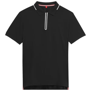 Wilson Men's Advantage 1/4 Zip Polo - Black