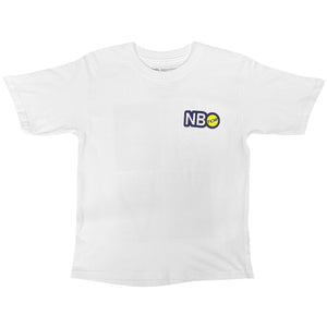 NBO Toronto Junior Four Square Tee - White