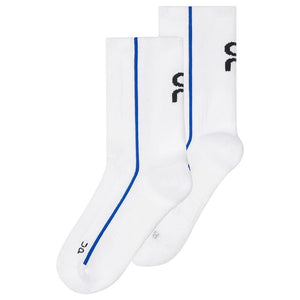 On Court High 1 Pack Socks - White/Indigo