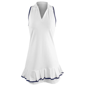 Sofibella Women's Indigo Dress - White/Navy