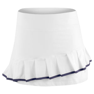 Sofibella Women's Indigo 13" Skort - White/Navy