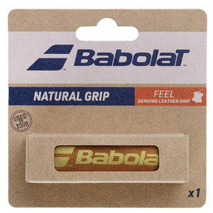 Babolat Natural Brown Leather Replacement Grip