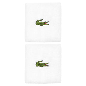 Lacoste Sport Wristbands - White