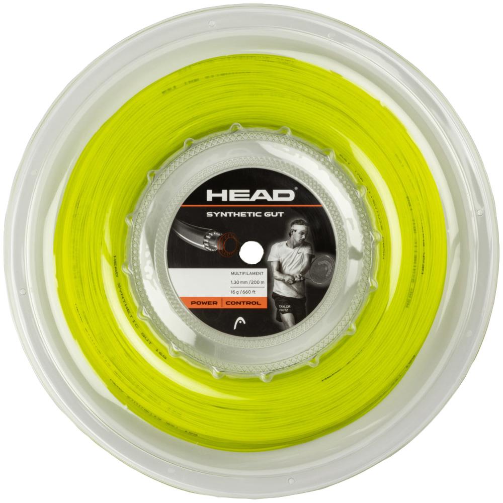 Head Synthetic Gut - Yellow - String Reel