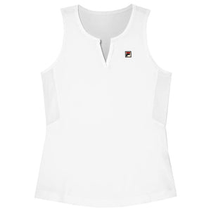 Fila Women's Whiteline Full Coverage Tank - White