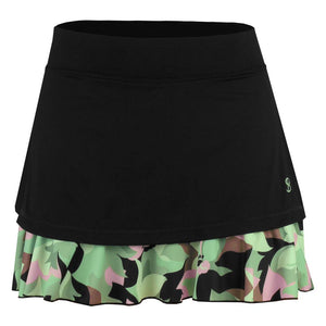 Sofibella Women's UV Colors 14" Skort - Camo Floral