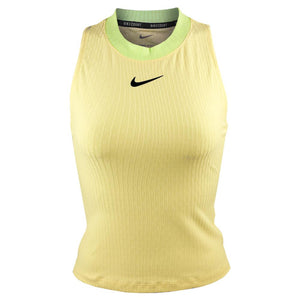 Nike Women's Slam Melbourne Tank - Soft Yellow