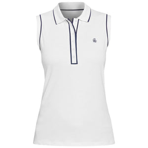 Penguin Women's Veronica Sleeveless Polo - Bright White