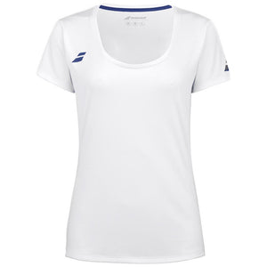 Babolat Women's Play Cap Sleeve Top - White
