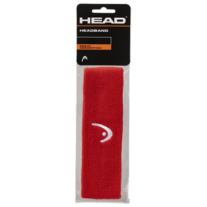 Head Logo Headband - Red