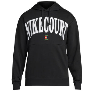 Nike Men's Heritage NikeCourt Hoodie - Black/White