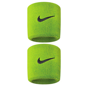 Nike Swoosh Wristband 2 Pack - Atomic Green/Black