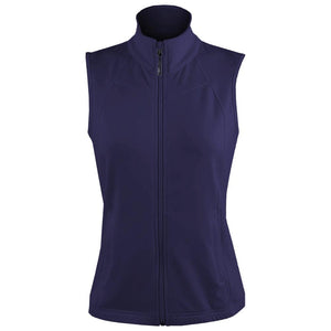 Lija Women's Holiday Wind Vest - Eggplant