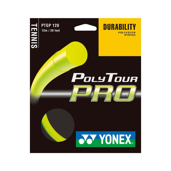 アクセサリー YONEX POLYTOUR PRO 125 Yonex PolyTour Pro 125 Tennis String - Blue - Of Courts